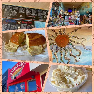 Montage of images from Yonkers Cafe
