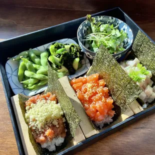 $20 Lunch Set. 
Available weekdays 11:30am - 3pm