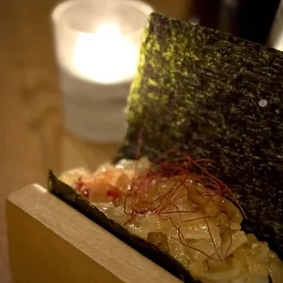 Jelly fish, sesame, chili