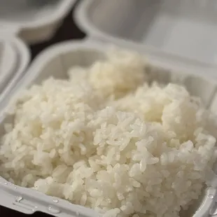 White Steamed Rice