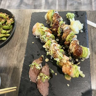 Wagyu Nigiri &amp; Rolls