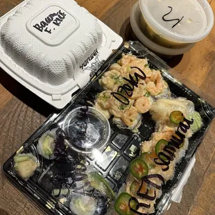 Everything packed so nicely