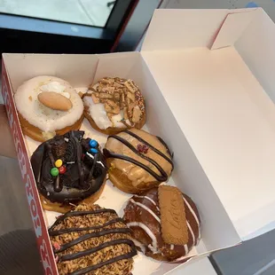 a box of doughnuts