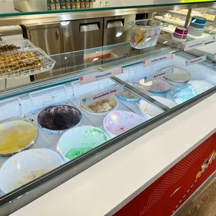 Ice cream offerings