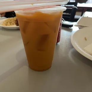 Thai iced tea