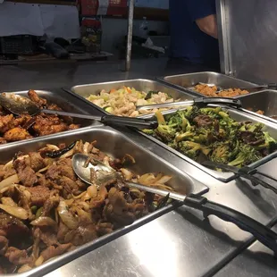 interior, oysters and mussels