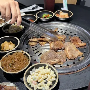 galbi and sides