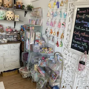Cute gift shop inside
