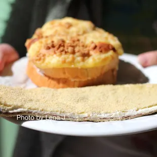 Special Bread ($3.80) and Cloud Bread ($5)