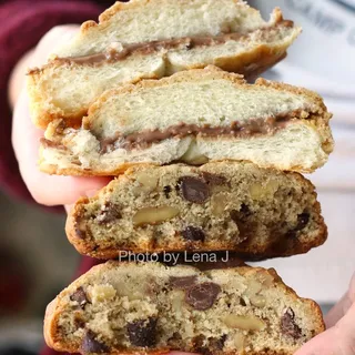 Chocolate Soboro Bread