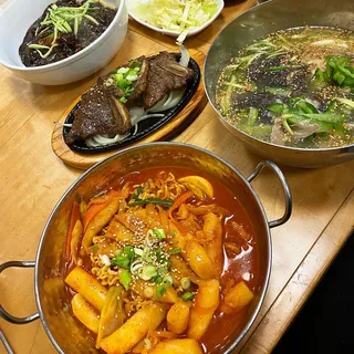 5. Beef Kalbi and Chic Naengmyun Combo