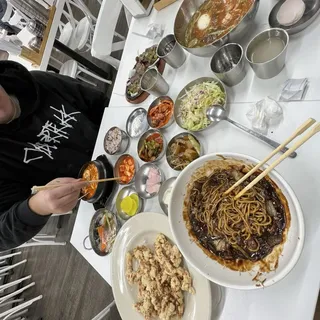 16. Kalbi Noodles Combo