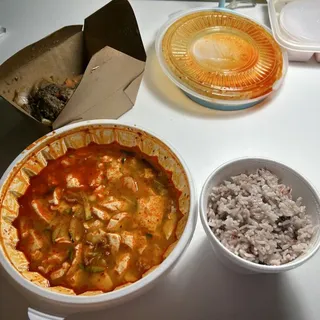 64. Bulgogi & Soon Tofu Combo