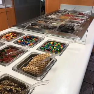 Toppings galore!