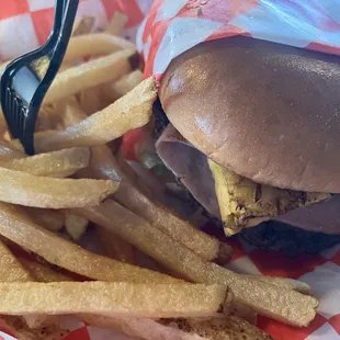 Hawaiian burger