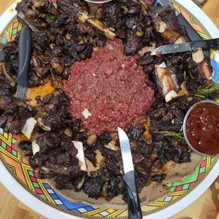 Derek Tibs and Kitfo