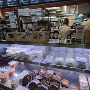 a variety of pastries