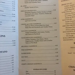 Stop what you're doing and eat here! Amazing gyros and service!