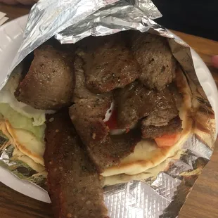 Add feta and get extra sauce! You'll NEED it! One of the best gyros ever!