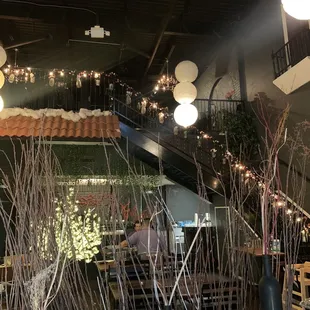 Inside view when you walk in