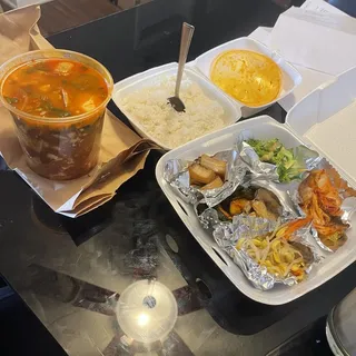 Pork Spicy Soft-Tofu Soup