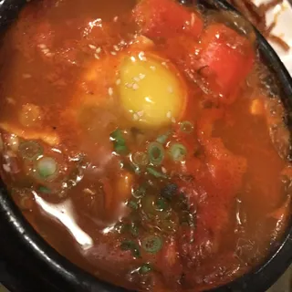 Seafood Spicy Soft Tofu Soup