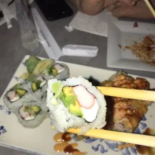 sushi and sashimi, food, sashimi, sushi