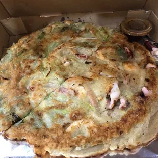 Seafood Pancake!