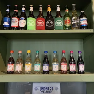 Beer and wine options