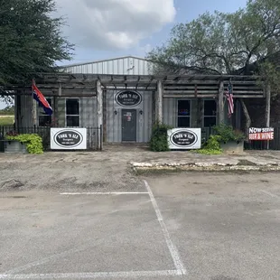 Front of the building