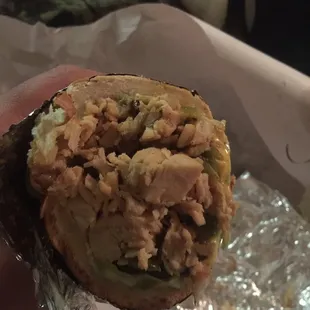 16&quot; Sub Special Chicken Cheese Steak Sub. Chunky Chicken