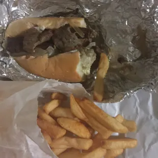 This is just 1/2 of the 2 Gyro Sub that came with the 16&quot; Sub Special with fries and a drink for $14.99