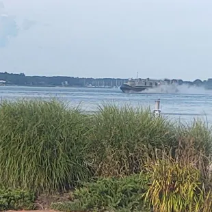 Military Hovercraft I think..