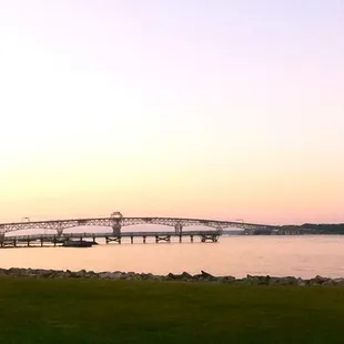 Sunset at the harbor.