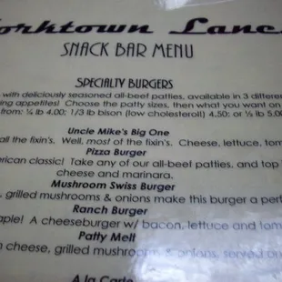 The Mushroom &amp; Swiss was great, but I ate it without taking a photo.