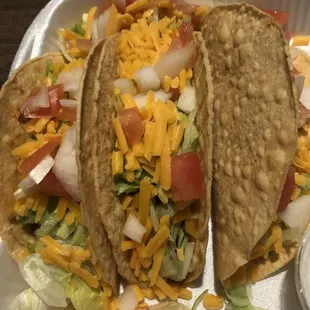 Great ground beef tacos here :)!!!!