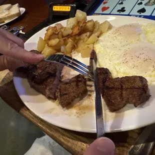 Steak and Eggs