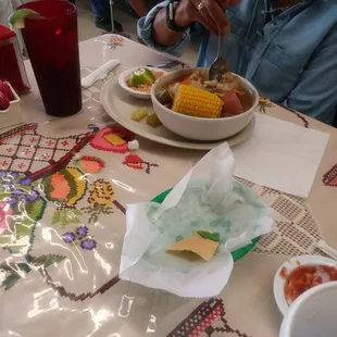 Caldo de pollo