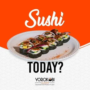 sushi and sashimi