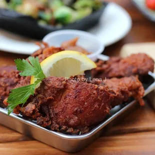 Zangi ($8) - Hokkaido style fried chicken with garlic miso