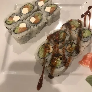food, sushi and sashimi