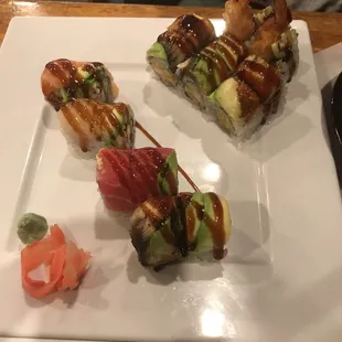 sashimi, sushi and sashimi, food, sushi