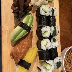 Veggie sushi