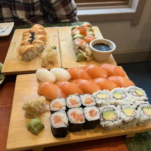 food, sushi, sashimi, sushi and sashimi