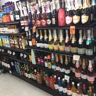 a wide selection of beer