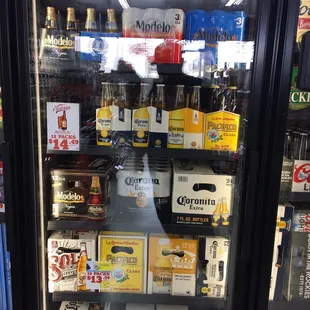 a display of yosemite bottles