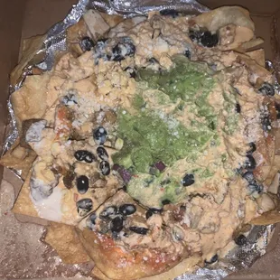 Individual size nachos