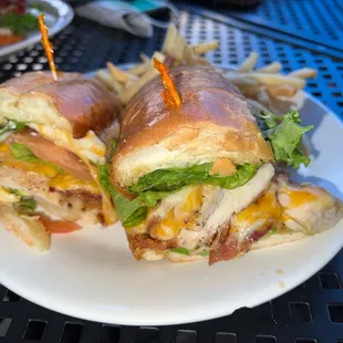 Chicken avocado sandwich