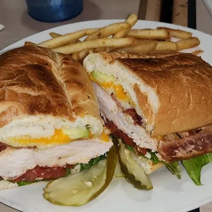 Grilled Chicken Bacon Avocado Sandwich