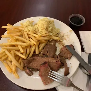 Slow cooked Tri Tip Dinner